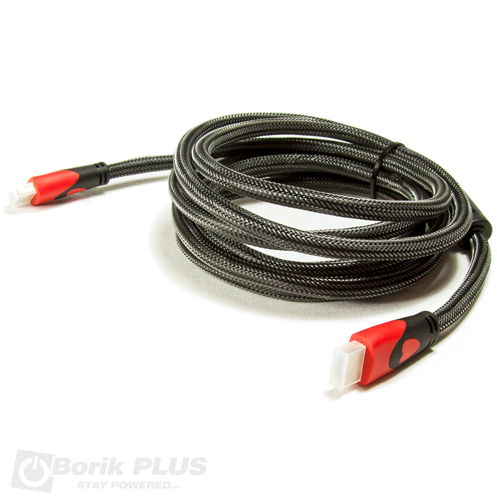 HDMI na HDMI kabl 3 metara - bakar HDMI na HDMI kabl 3 metara - bakar