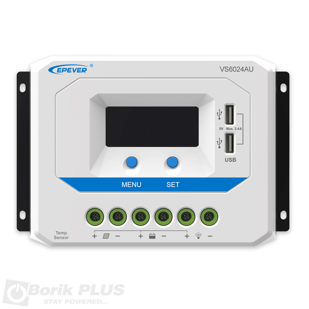 Kontroler punjenja solarnog sistema 12 / 24V 60A LCD Kontroler punjenja solarnog sistema 12 / 24V 60A LCD