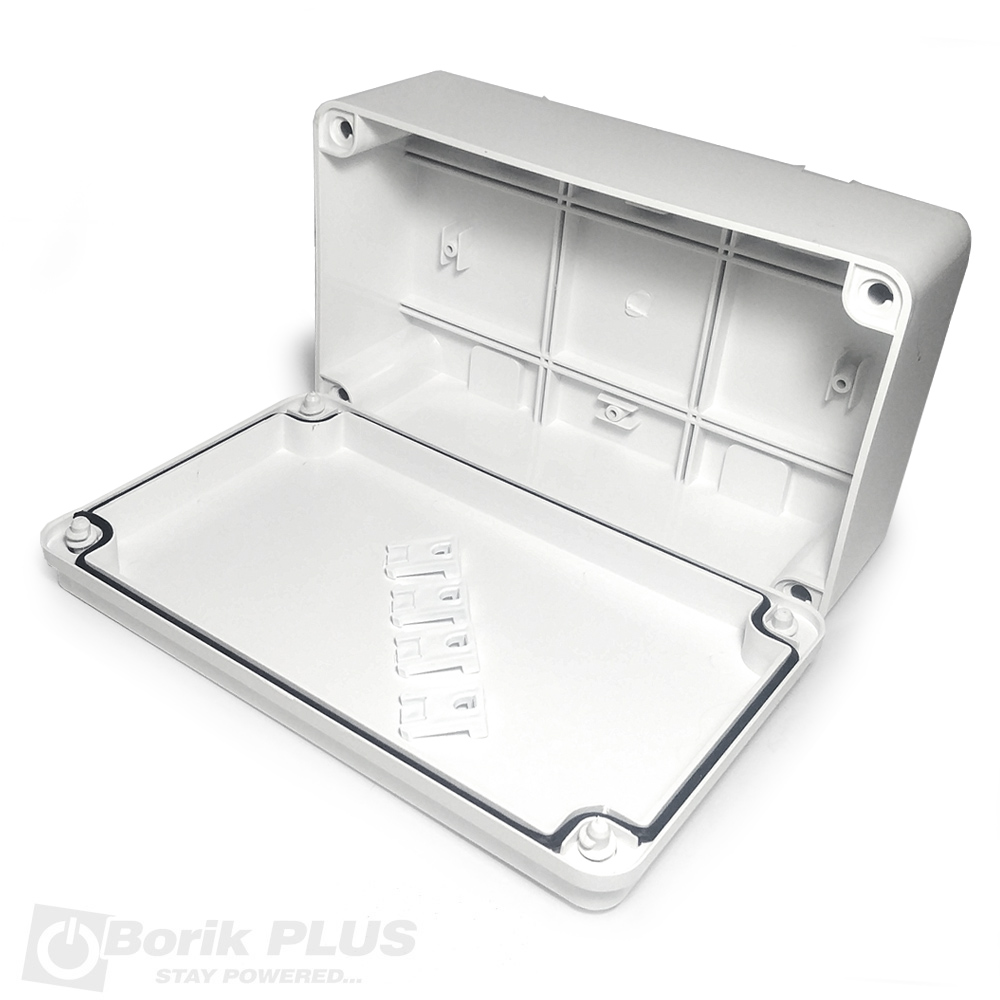 Plasticna ABS kutija 120x200 mm - IP 65 Plasticna ABS kutija 120x200 mm - IP 65