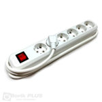 Produzni kabl duzine 2 metara sa 6 uticnica i prekidacem Produzni kabl duzine 2 metara sa 6 uticnica i prekidacem