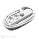 Produzni kabl duzine 5 metara sa 3 uticnice Produzni kabl duzine 5 metara sa 3 uticnice