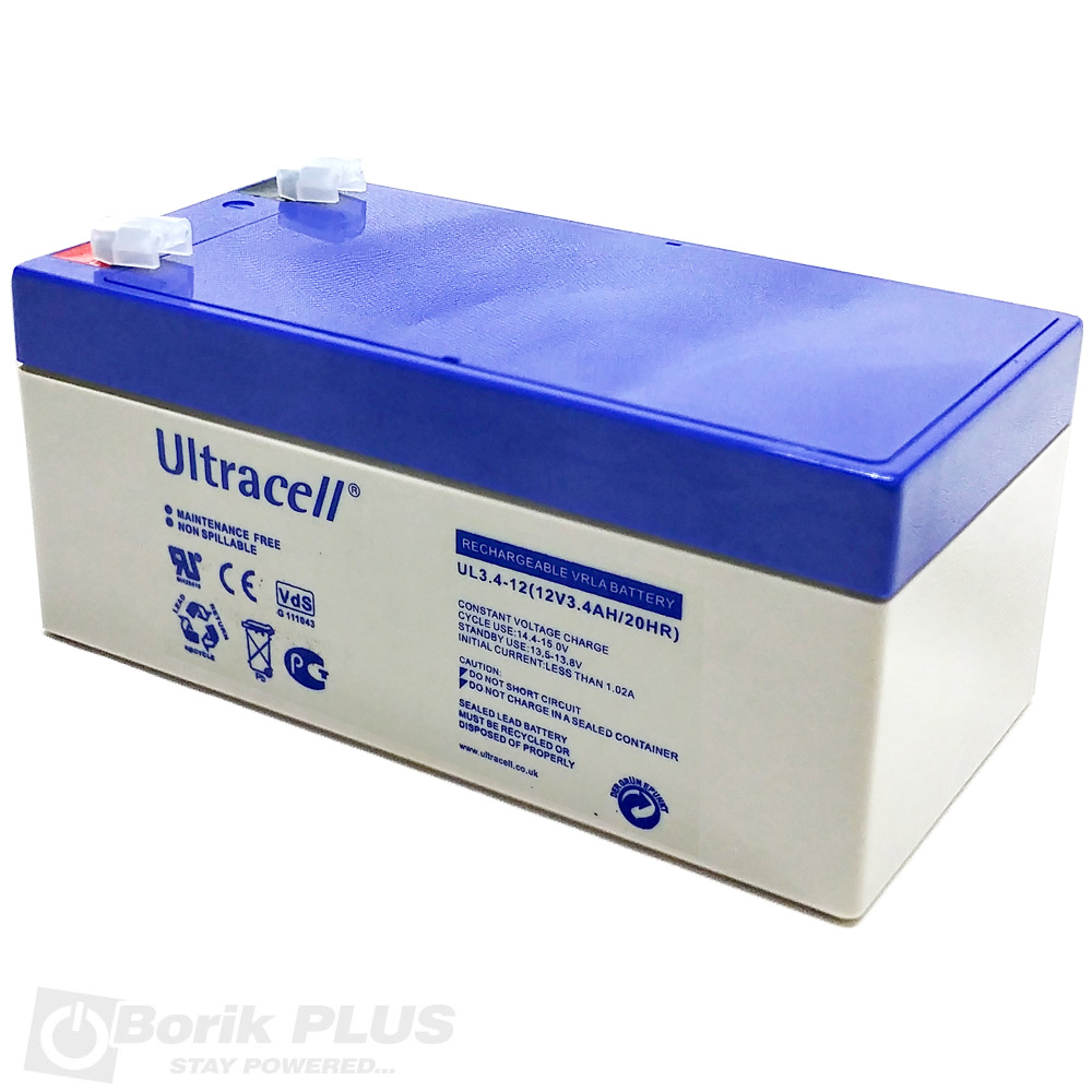 UL 3.4-12, Olovna VRLA baterija 12V 3.4Ah UL 3.4-12, Olovna VRLA baterija 12V 3.4Ah