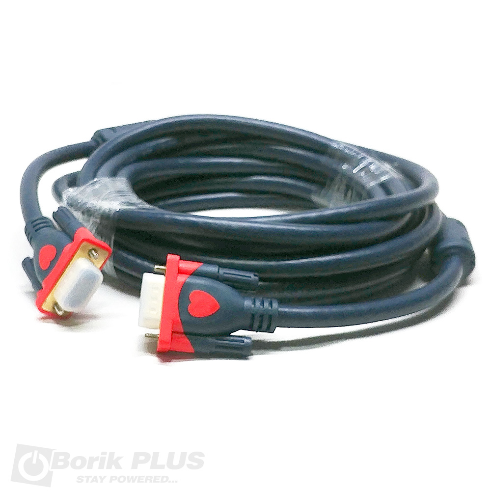 VGA na VGA kabl 5 metara - Bakar VGA na VGA kabl 5 metara - Bakar